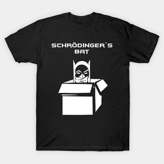 Schrodinger Bat T-Shirt by BrotherAdam